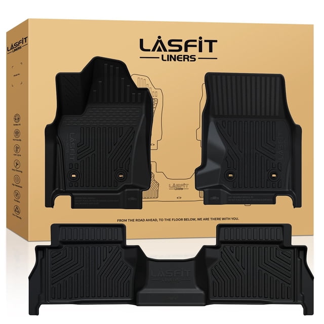 Alfombrillas LASFIT para Toyota Tacoma 2024-2025 con doble cabina