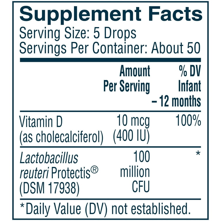 Gerber Probiotic With Vitamin D 3d mon