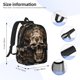 thumbnail image 5 of Disketp Metal Style Horned Skull Mochila Escolar de 15 Pulgadas, Mochila Ligera para Estudiantes, Viajes y Trabajo, Cómoda y Resistente para el Uso Diario, 5 of 6