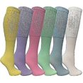 thumbnail image 3 of Scrunch Socks For Women Cotton Slouch Sock, Woman Knee High Boot Sock, 3 of 5