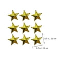 thumbnail image 3 of 50pcs Golden Star Christmas Tree Toppers Mini Decorations for Home Party, 3 of 11