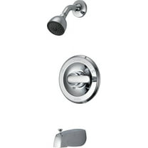Delta Classic Chrome Single-Handle Tub and Shower Faucet