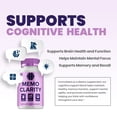 thumbnail image 3 of Memo Clarity Supplement Capsules – MemoClarity All Natural Memory Focus Pills, 5 Pack, 300 Capsules, 3 of 6