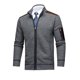 thumbnail image 2 of Ceisia Men's Thickened Hooded Sweater Jacket Zip Up Pockets Gift Long Sleeve Casual Outerwear, 2 of 9