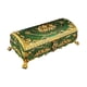 thumbnail image 4 of Caja organizadora de joyas, caja de regalo de recuerdo, caja de cofre del tesoro de regalo de cumpleaños Verde, 4 of 9
