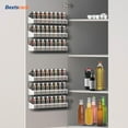 thumbnail image 4 of Bextsrack Set of 2 3 Tier Spice Seasoning for Kitchen-Silver, 4 of 7
