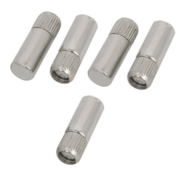 Wood Glass Shelf Stainless Steel Support Holder Pins 8mm Dia