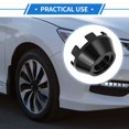 thumbnail image 2 of Car Wheel Hub Center Caps 64 mm 2.52"OD Universal for Car Durable ABS Plastic Black, 2 of 6