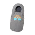 thumbnail image 3 of Saco De Dormir Para Cochecito Grueso Y Cálido Cojín Manta De Dormir Con Cremallera Gris Zulema  Manta de dormir para cochecito, 3 of 8