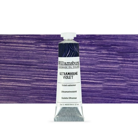 UPC: 0877463001192 | Williamsburg Handmade Oil Paint 37 ml Ultramarine Violet