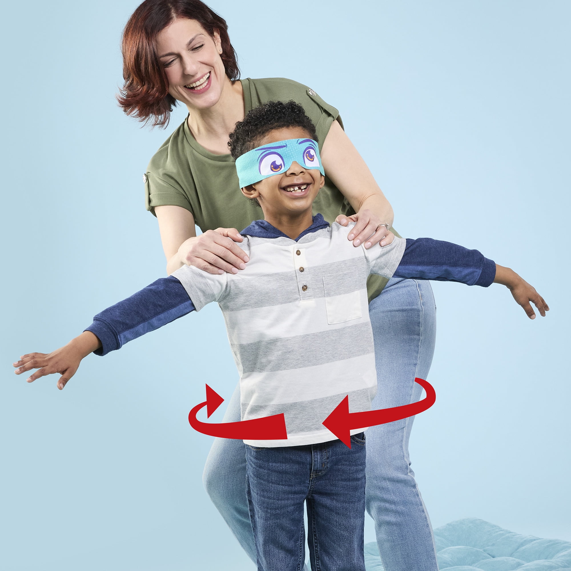 Don't Step in It! Preschool Game, Blindfolded, Poop Kids Game with Animal Moves Spinner for Kids, Ages 4 and up
