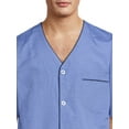 thumbnail image 4 of Hanes Men's and Big Men's Short Sleeve Top and Shorts Woven Pajama Set, Sizes S-5XL, 4 of 4