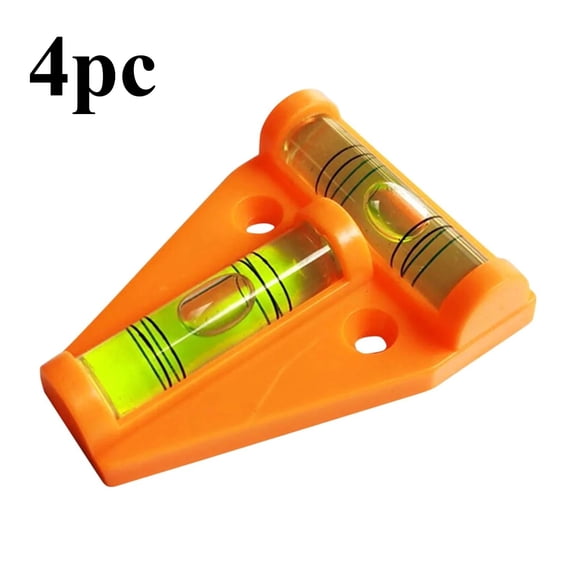 Haimei 4PC 2026 New Horizontal Mini Level Two Bubble Level T Type Two Way Gauge Level with T Type 2Ml Tools Home Improvement