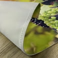 thumbnail image 5 of Ambesonne Wine Place Mats Set of 4, Agriculture Country Drink, Standard Size, Pale Green Black Brown, 5 of 6