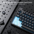 thumbnail image 4 of Teclado para juegos de membrana RGB con cable Redragon K516 Shiva TKL, 4 of 9