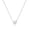 Silver, variant on 14K Gold Plated Charm Cz Tiny Heart Initial Pendant Necklace for Women Little Girls Kids Letter A-Z Jewelry Personalized Birthday Gifts Gifts for Women Teen Girls
