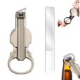thumbnail image 2 of TIELUTT Stainless Steel Nail with Magnifying Glass and Functional Violin Shape Design for Fingernails and Toenails Trimmer Dog Nail Dog Needs Sanding Disc Nails Toenail for Thick Nails Small Dog Crat, 2 of 3