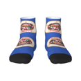 thumbnail image 7 of Women's Men's Minnesota Logo Lightweight Ventilation Quarter Ankle Socks, 7 of 7
