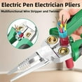 thumbnail image 6 of 8 in 1 Wire Stripper,Wire Stripping and Cutting Tool, Multi Purpose Crimping Pliers, Voltage Tester Built In, Durable High Strength Materials, Comfort Grip Design, 6 of 8