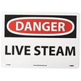 thumbnail image 2 of National Marker Live Steam 10X14 .040 Aluminum Danger Sign D578AB, 2 of 4