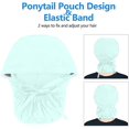 thumbnail image 3 of Scrub Cap With Buttons Bouffant Hat With Sweatband For Womens And Mens, 3 of 5