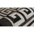 thumbnail image 3 of Couristan Chalet Meander Area Rug, 2' x 4', Black-Ivory, 3 of 12
