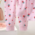 thumbnail image 6 of TOWED22 Toddler Baby Boy Sweatshirt Outfit Print Long Sleeve Shirt Jogger Pants Fall Outfits Winter Clothes Set Size:7-8 Y,Color:Pink, 6 of 9