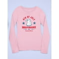 thumbnail image 3 of 4Th Of July Proud Eagle Long Sleeve Toddler -Image by Shutterstock,  2 Toddler, 3 of 4