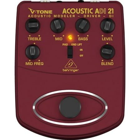 Behringer ADI21 Acoustic Amp Modeler/Direct Recording Preamp/DI (Best Di Box For Acoustic Guitar)