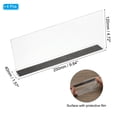 thumbnail image 2 of Uxcell 4 Pack Shelf Dividers for Closet Organization, 9.9x1.6x4.8" Acrylic Magnetic Closets Separator Kitchen Cabinet Shelves Under Bed Blocker for Bedroom Kitchen Office, Clear, 2 of 6