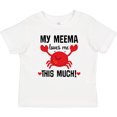 thumbnail image 3 of Inktastic My Meema Loves Me Grandson Boys or Girls Baby T-Shirt, 3 of 5