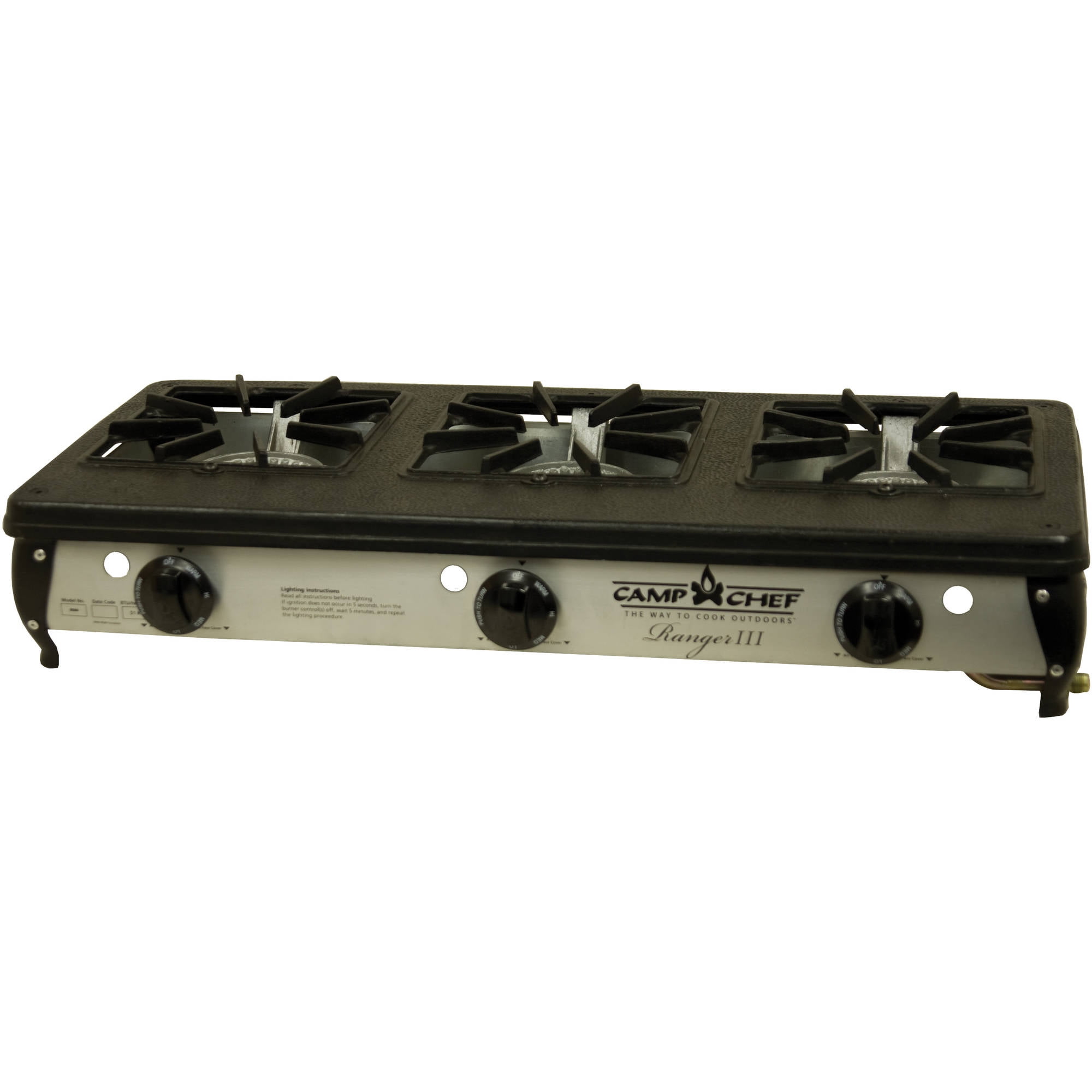 Camp Chef 3 Burner Propane Camping, Outdoor Kitchen Gas Stove Top