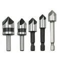 thumbnail image 1 of Kenally Chaflán, avellanador de acero inoxidable firme Industrial, herramientas de taladro convenientes, accesorio de cortador de contador, juego de Herramientas eléctricas Kenally TO010974-00B, 1 of 6
