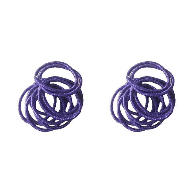 Sonducket 10 piezas de lazos para el cabello con purpurina, tocados decorativos a la moda, soporte protector Universal, accesorios para Type5 NO5
