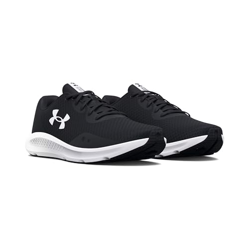 UNDER ARMOUR MEN\'S CHARGED PURSUIT 3 RUNNING SHOE, BLACK (001)/WHITE, 14 Under Armour - Brandclub - Under Armour Men main image 3