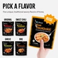 thumbnail image 4 of O’Food Original Tteokbokki, Gluten-Free Korean Rice Cakes, Authentic Spicy Korean Street Food Snack, Perfect with Cheese and Ramen Noodles, Ready to Eat, No MSG, No Corn Syrup (Pack of 1), 4 of 5