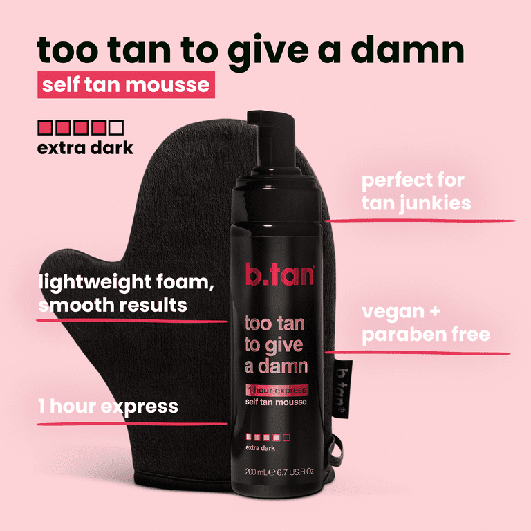 tan melanotan got black black b.tan besties bundle B.TAN Self Tan Mousse to