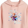 thumbnail image 3 of Disney Frozen 2 - Snow Sisters - Juniors Cropped Pullover Hoodie, 3 of 5