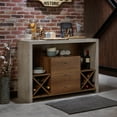 thumbnail image 5 of Pedesaan Wood Multi-Storage Buffet, Distressed Walnut, 5 of 5