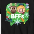 thumbnail image 3 of Disney Emoji - Bffs Kristoff Sven - Toddler And Youth Short Sleeve Graphic T-Shirt, 3 of 5