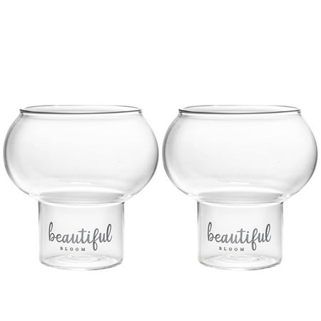 

2Pcs Cocktail Cups Pudding Cups Desserts Serving Cups Yogurt Cups (Transparent)