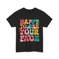 thumbnail image 3 of Happy to see your face Teacher back to school T-Shirt ID-0625-LSLY, 3 of 5