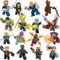 thumbnail image 1 of 16pcs Marvel Super Heroes Fit Lego Avengers Infinity War Mini Figure Man Hulk, 1 of 1