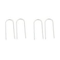 thumbnail image 2 of Wisewang 2 Pcs Outil de Retrait Radio Accessoires de Libération Extraction Clés CD Argent 2Ensemble, 2 of 6
