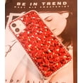thumbnail image 2 of iPhone 11 Bling Glitter Case,Luxury Shiny Diamond Crystal Rhinestone Sparkly Jewelled Gemstone 3D Handmade Clear Cover Case for iPhone 11 6.1'' (Red), 2 of 8