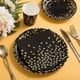 thumbnail image 4 of 175 rose gold party accessories White paper plates and napkins Mugs Silver Black, 4 of 5