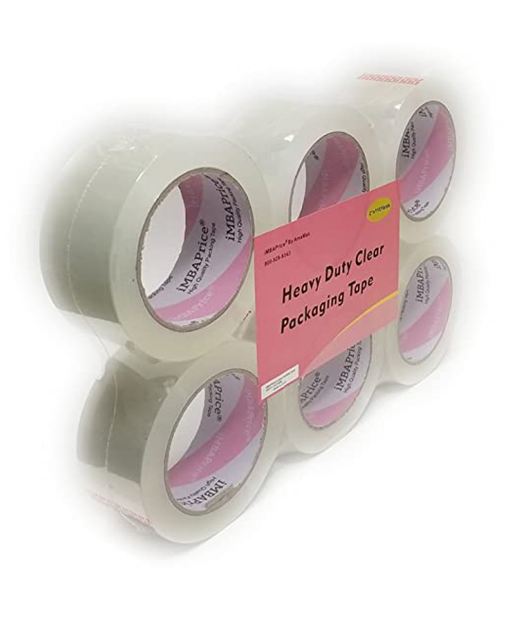 iMBAPrice 3-inches Shipping Packaging Tape - 1 Box of Light Series