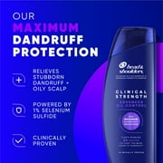 Head and Shoulders Clinical Strength Advanced Oil Control Dandruff Shampoo, 13.5 fl oz