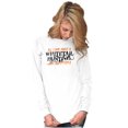 thumbnail image 3 of All I Care About is Whitetail Hunting Plus Size Long Sleeve Graphic Tee Shirt Brisco Brands 2X, 3 of 5