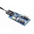 thumbnail image 6 of 9Pin USB Extension Cable Card USB Header Splitter Connector Adapter Durable 0., 6 of 8
